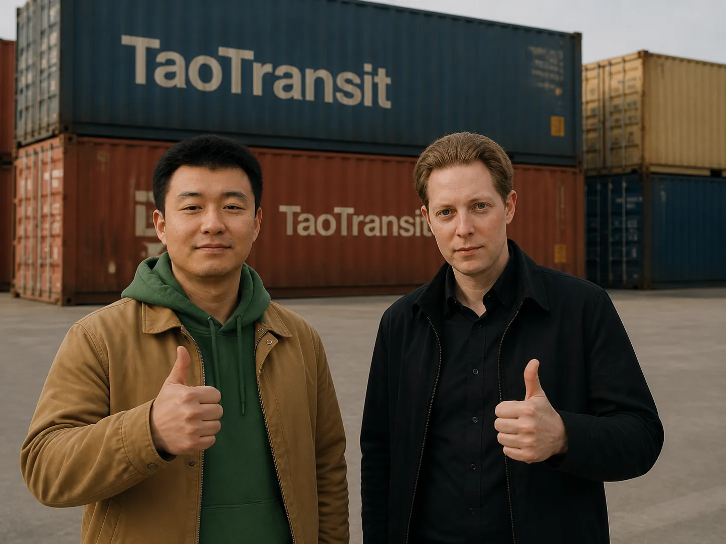 Иван и Ян, руководители Tao Transit